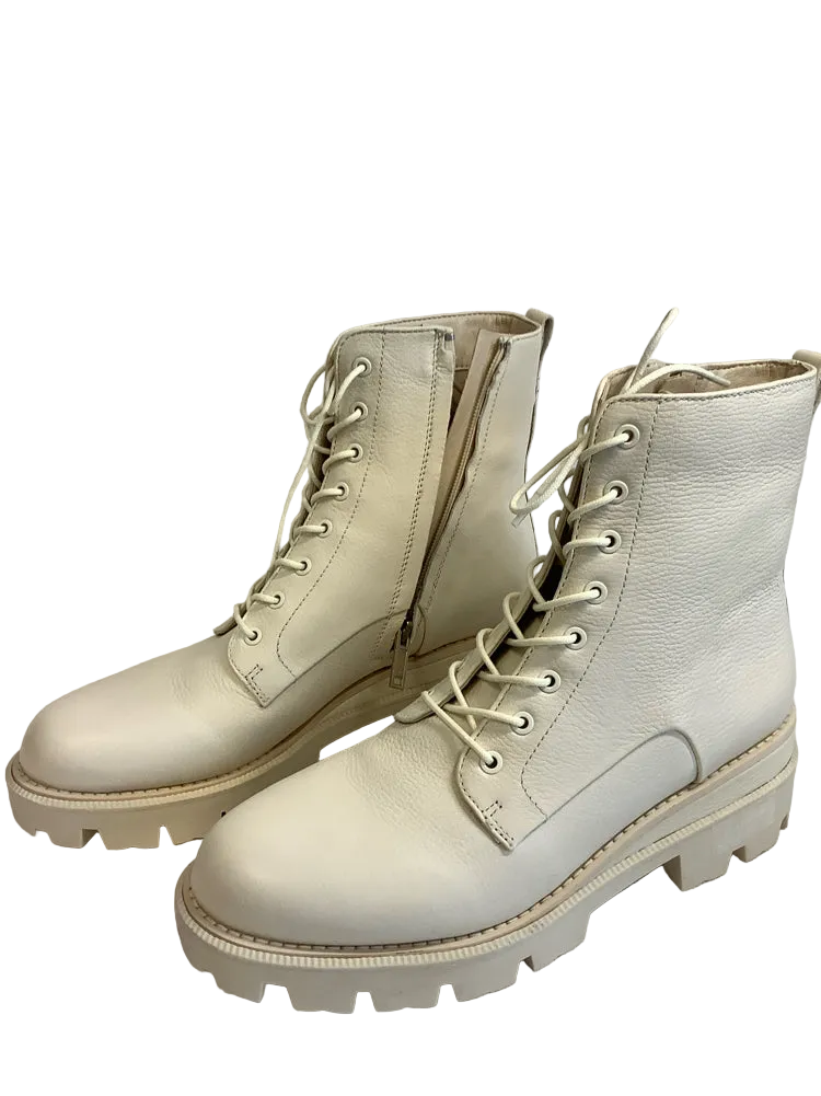 Sam Edelman Shoe Size 10 White Booties