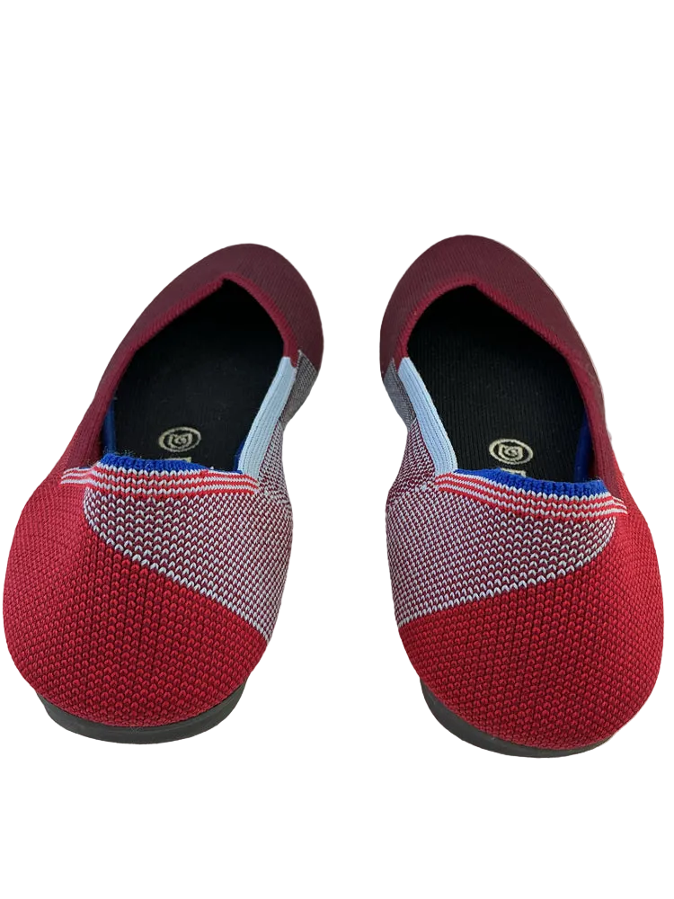 Rothy's Shoe Size 8.5 Red multi Flats