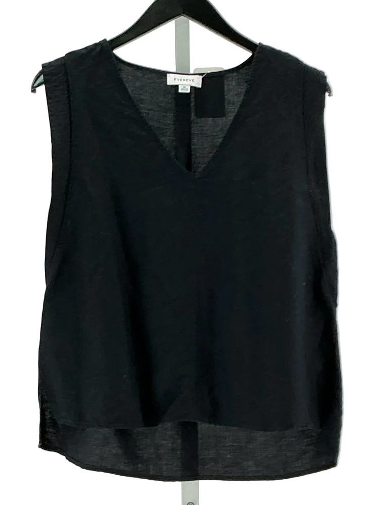 Evereve Size M Black Shirt