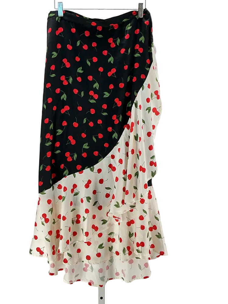 Summersalt Size XL Black multi Skirt