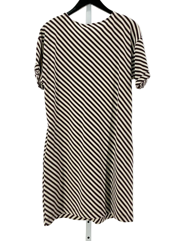 Tory Burch Size M Brown & white Dress