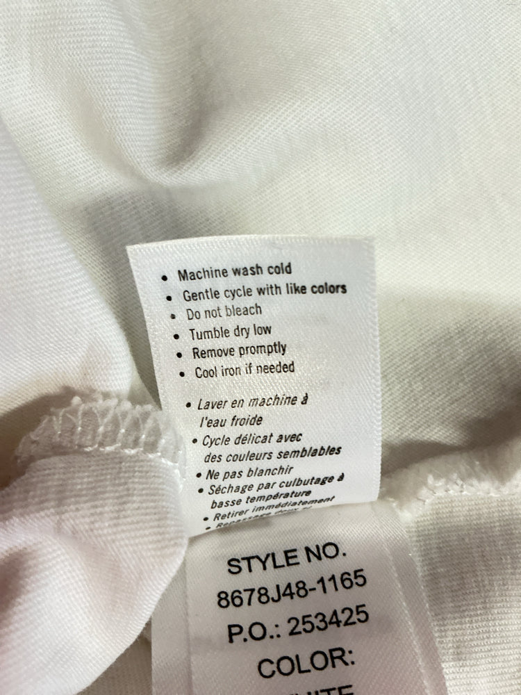 Paige Size XS White Erissa Shirt