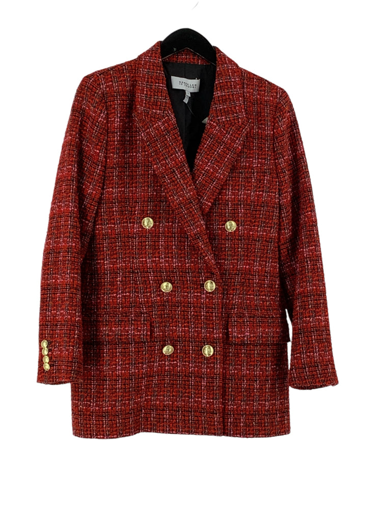 Derek Lam 10 Crosby Size 10 Red multi Blazer
