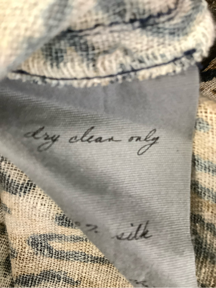 Raquel Allegra Size S Tan Multi Shirt