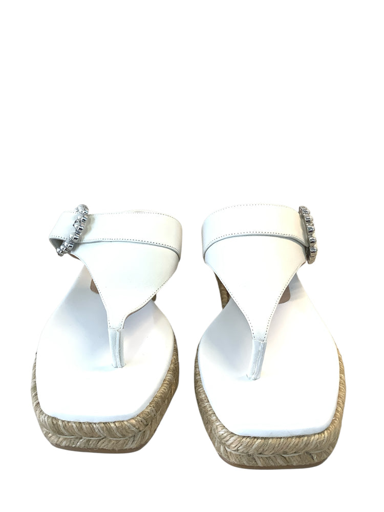 Stuart Weitzman Shoe Size 7.5 White Sandals