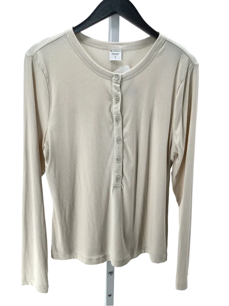 Athleta Size XS Cream Shirt