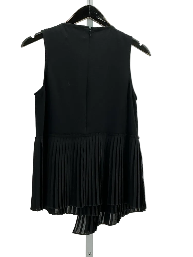 Derek Lam 10 Crosby Size 4 Black Shirt