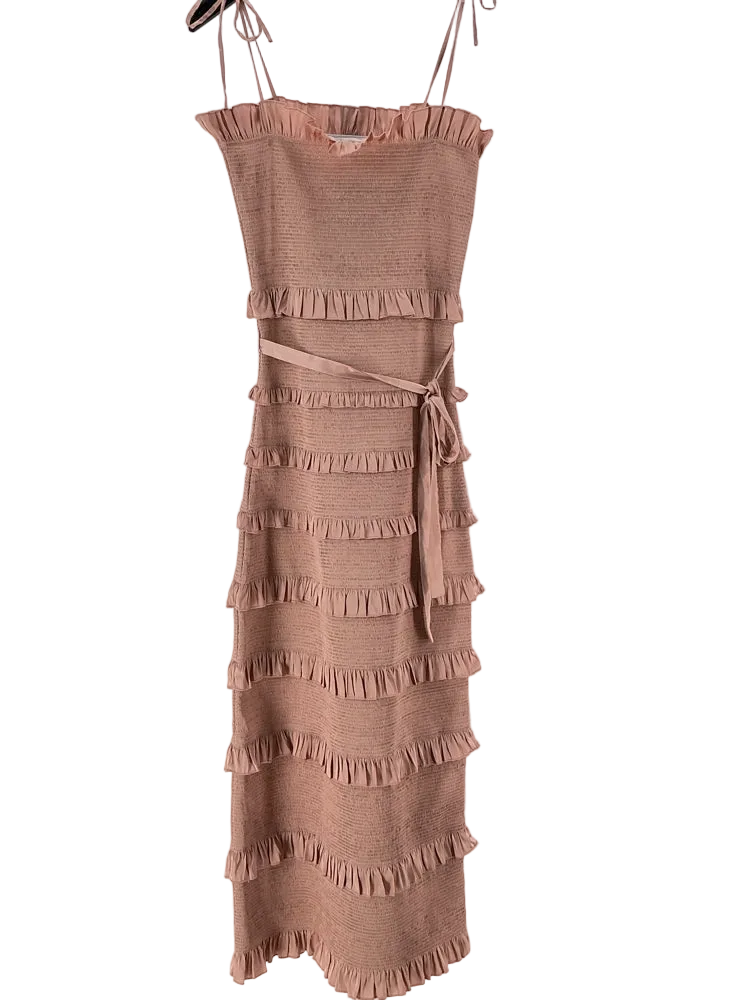 v.chapman Size 2 Pink Lily Dress