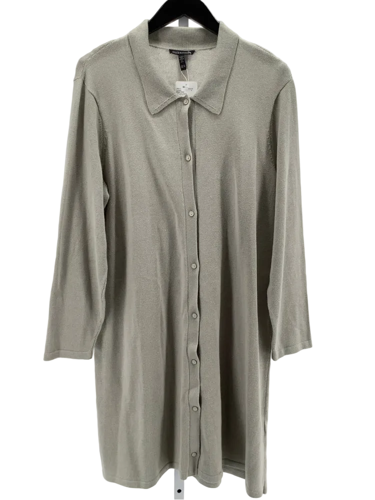Eileen Fisher Size XL Tan Cardigan