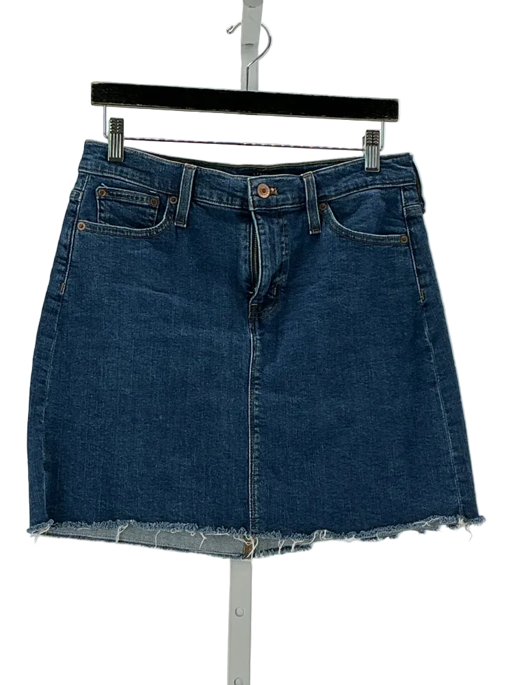 Jcrew Size 4 Blue Skirt