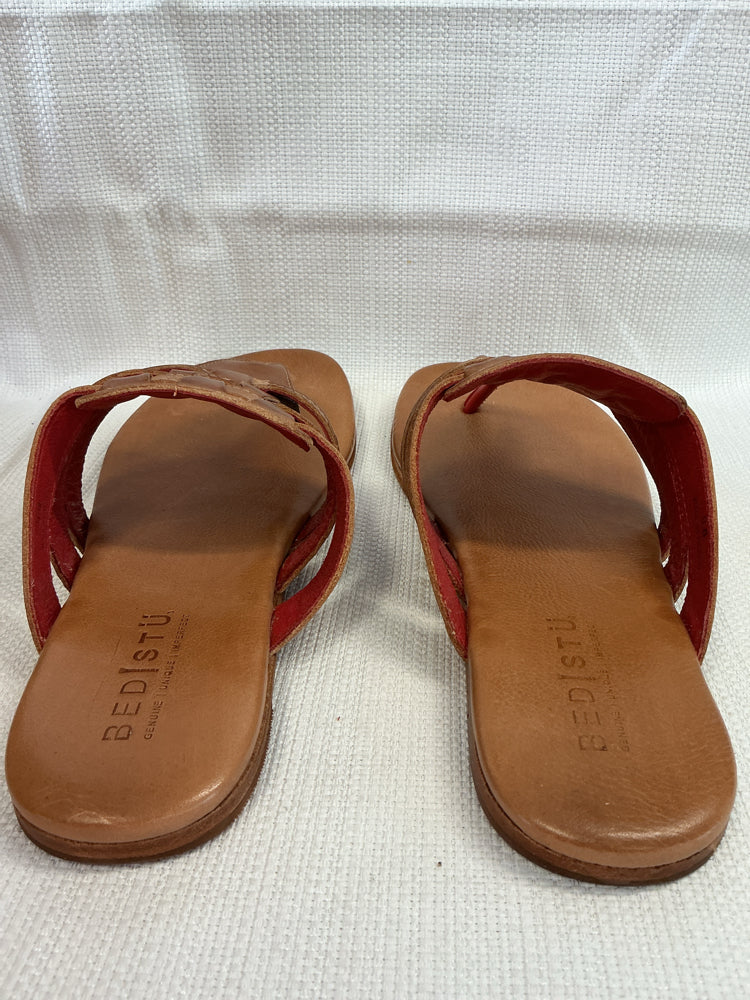 Bed Stu Shoe Size 9 Tan Yoli Sandals