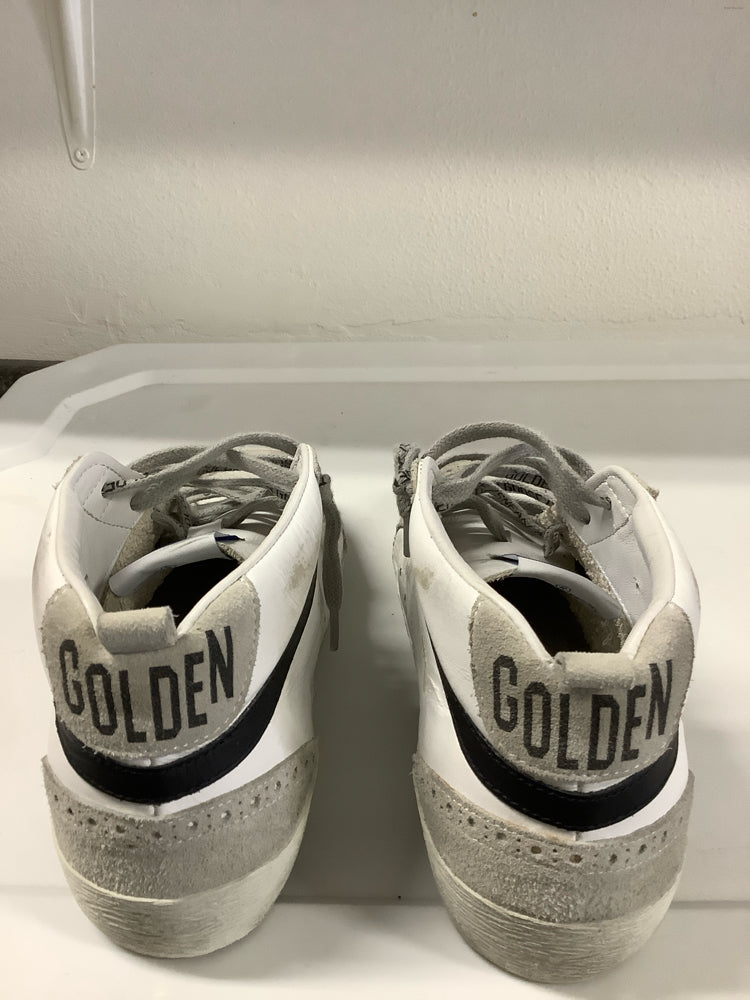 Golden Goose Shoe Size 8 White multi Mid Star Sneakers