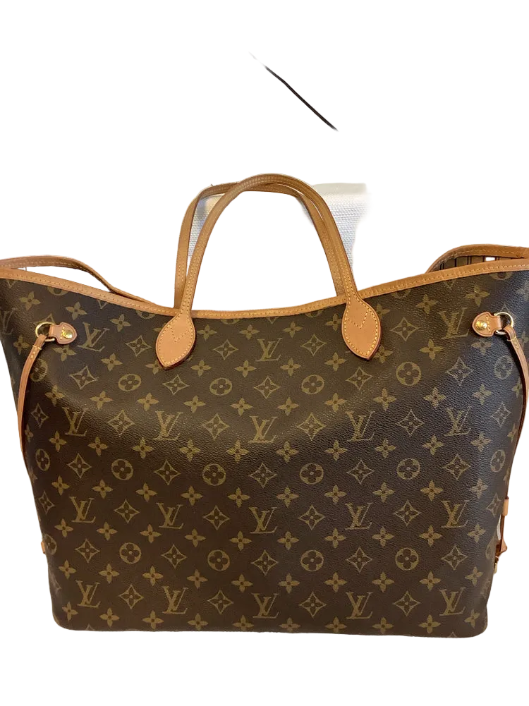 Louis Vuitton Brown Neverfull GM Handbags