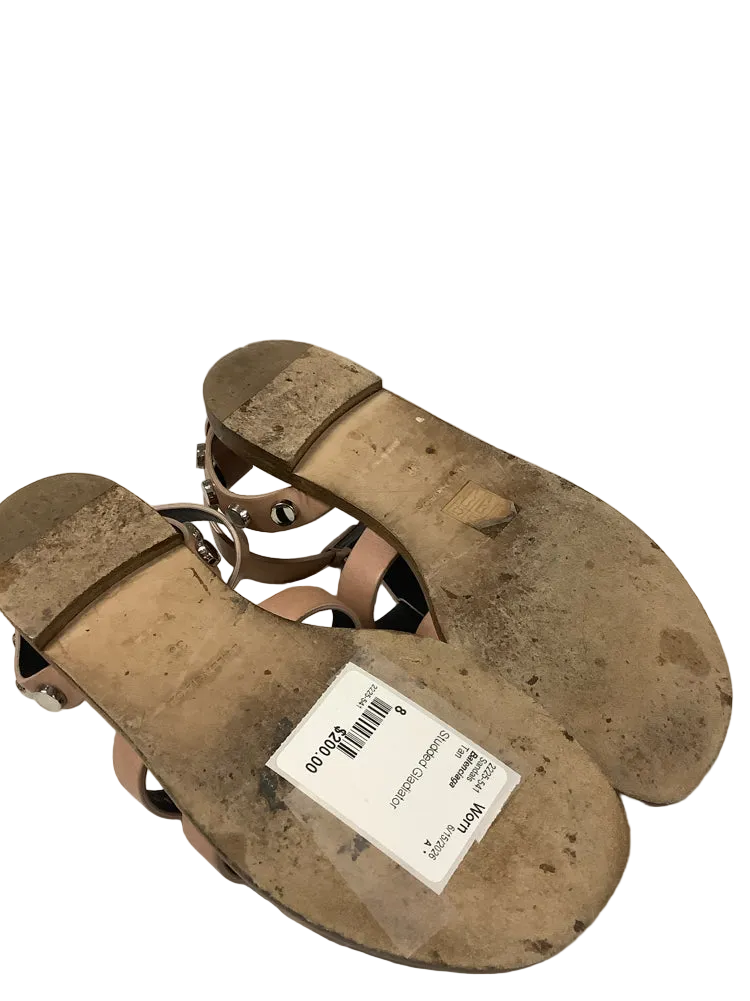 Balenciaga Shoe Size 8 Tan Sandals
