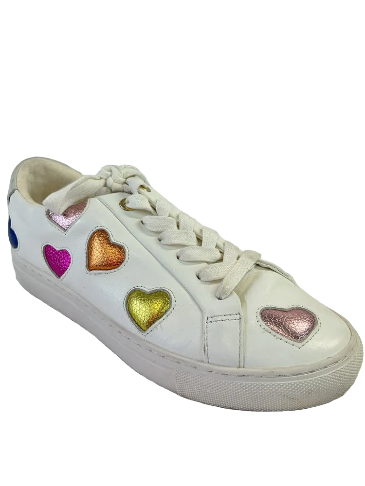 Kurt Geiger Shoe Size 7.5 White multi Sneakers