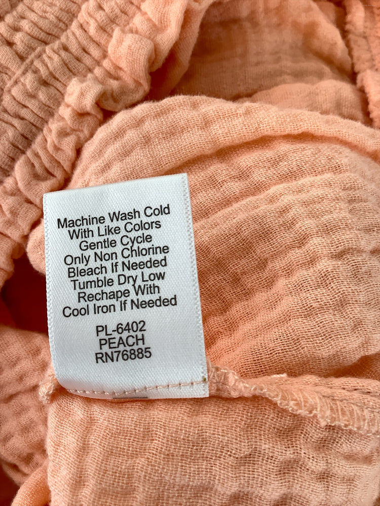 Evereve Size M Orange Shirt