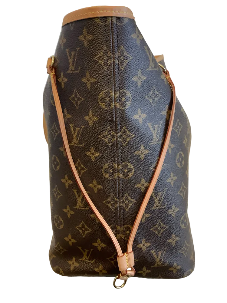 Louis Vuitton Brown Neverfull GM Handbags