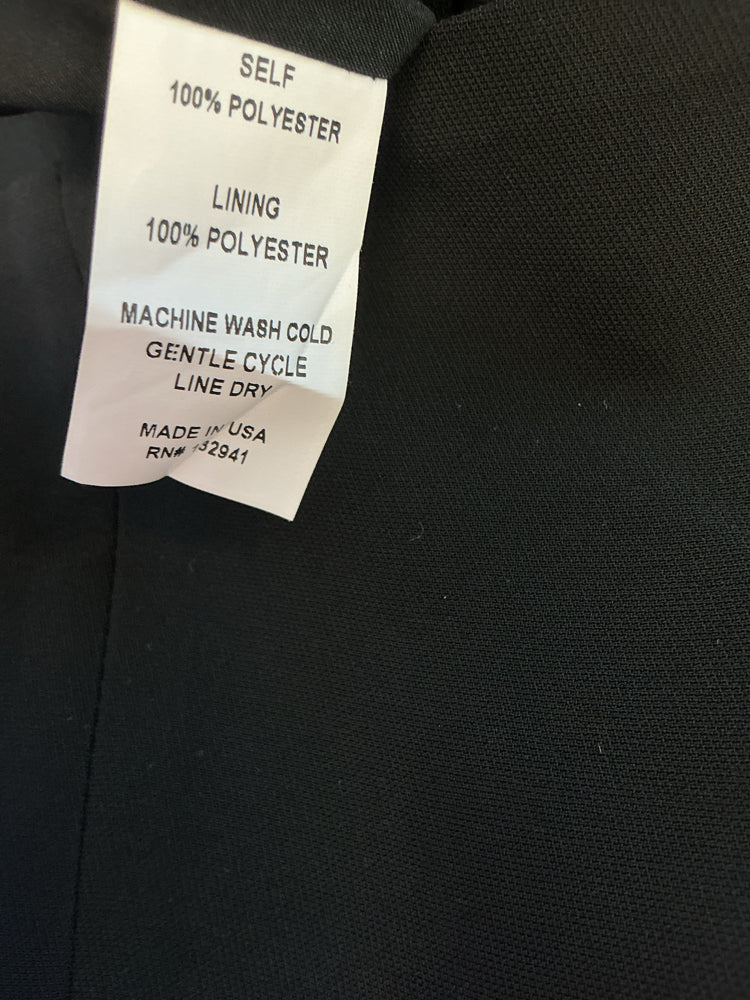Amanda Uprichard Size S Black Dress
