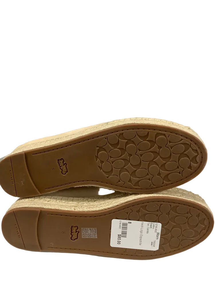 Coach Shoe Size 8 Tan Camilla Loafers