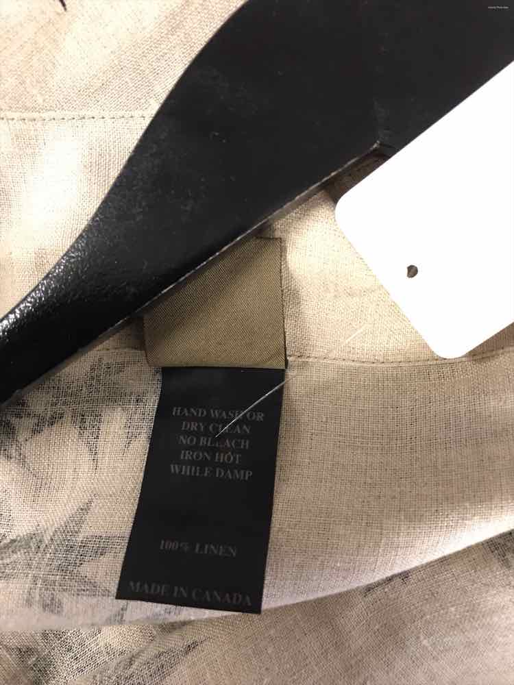 chrzaszcz Size L Tan & Black Cardigan