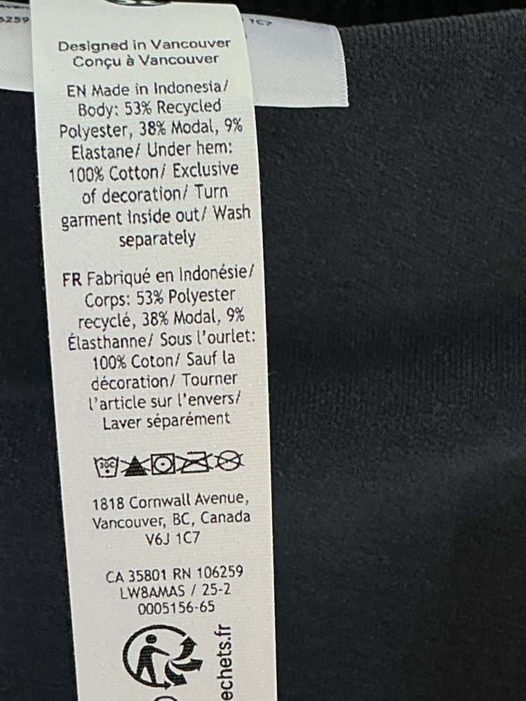 lululemon Size XXS Black Skirt