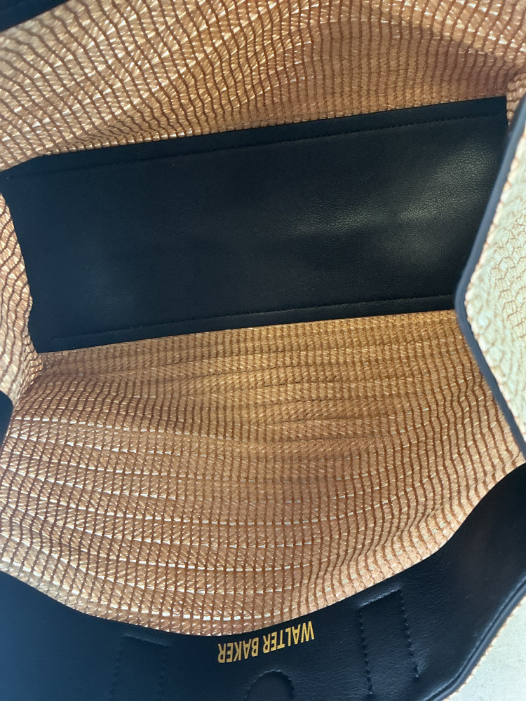 Walter Baker Brown & Black Delaney Handbags