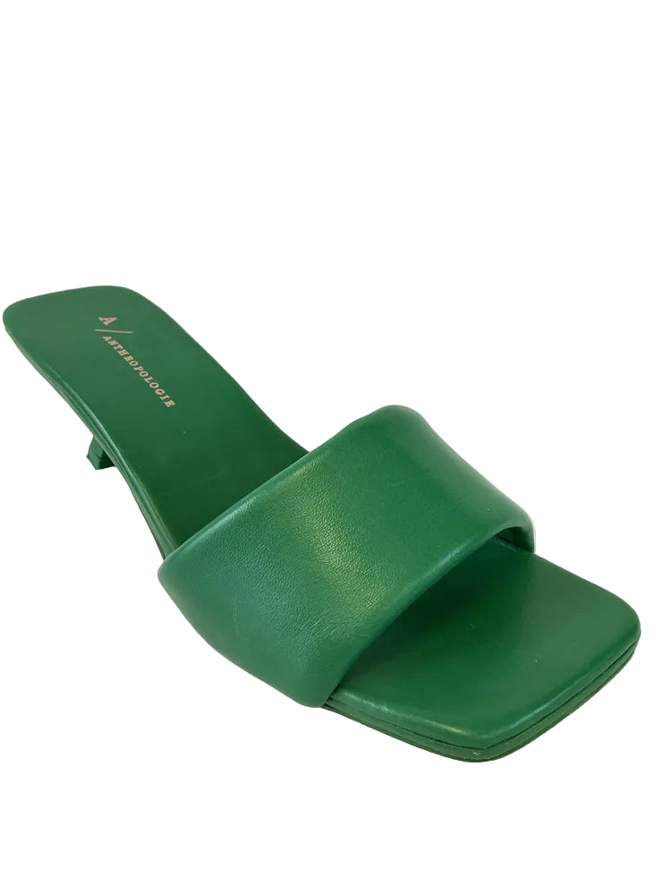 by anthropologie Shoe Size 7.5 Green Heels