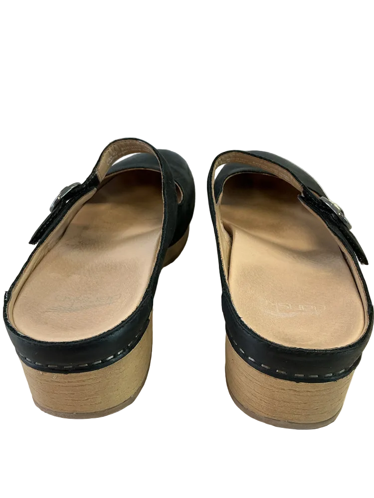 Dansko Shoe Size 11 Black Clogs