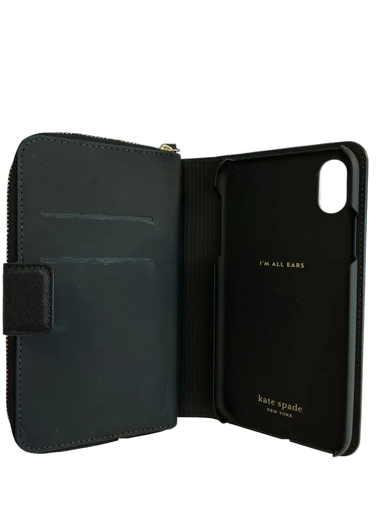 Kate Spade Black Wristlet