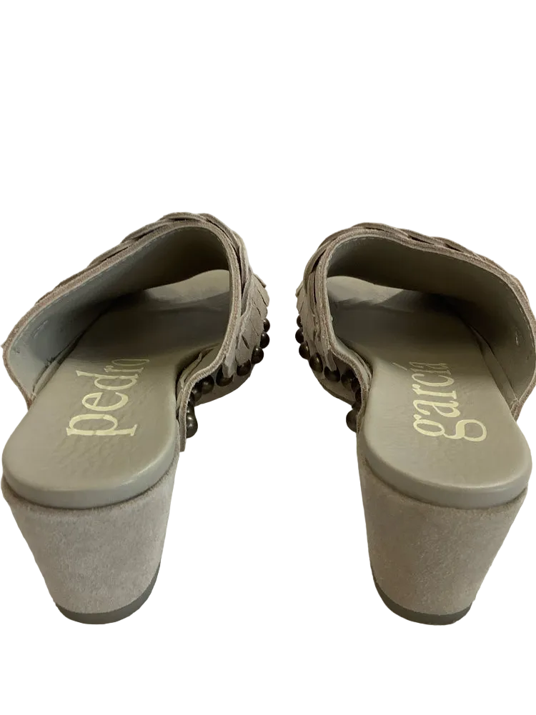 pedro garcia Shoe Size 7.5 Tan Clogs
