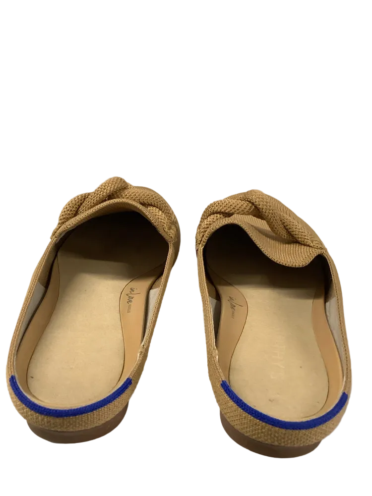 Rothy's Shoe Size 7 Tan The Loafer Mules