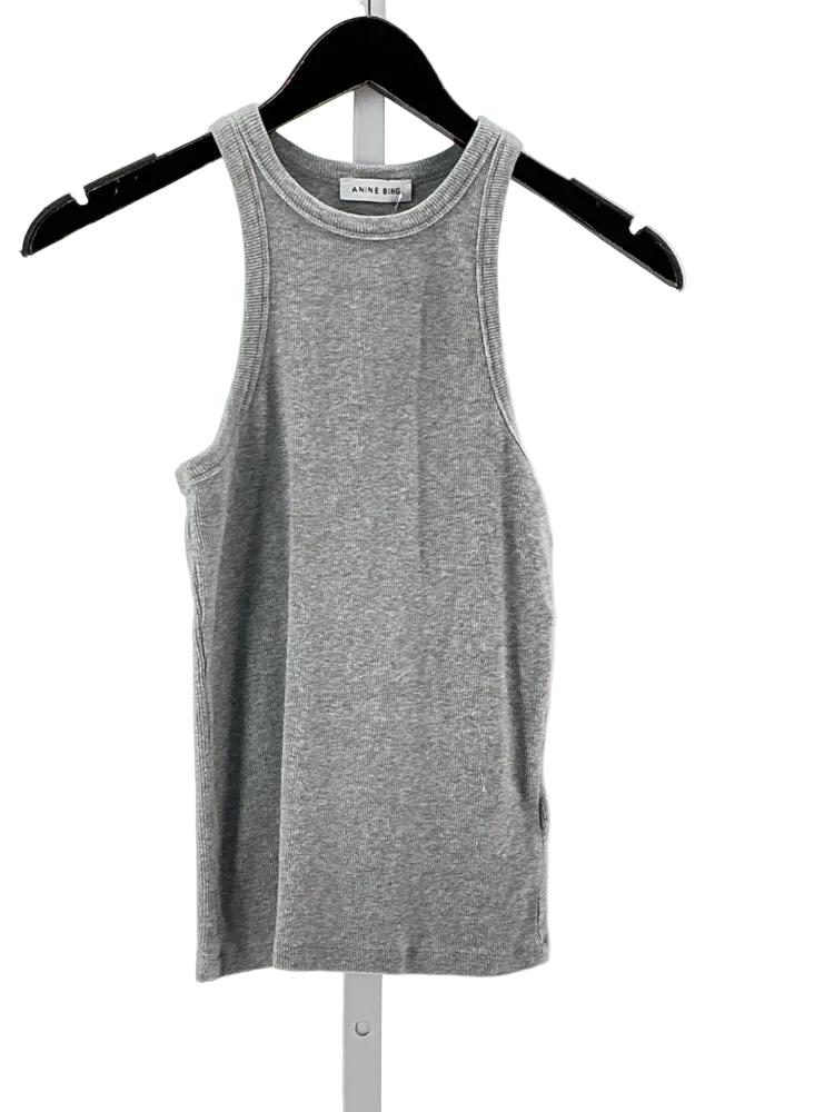 Anine Bing Size M Gray Tank Top