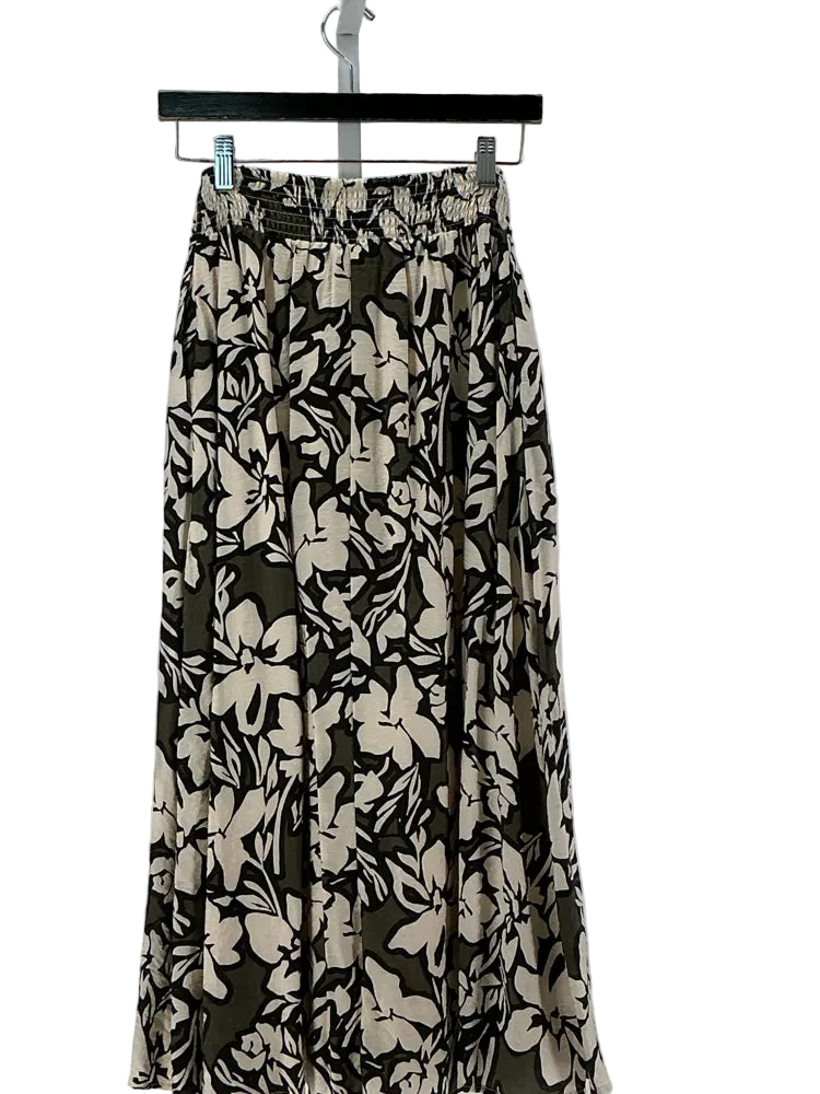 Evereve Size XS Green multi Skirt