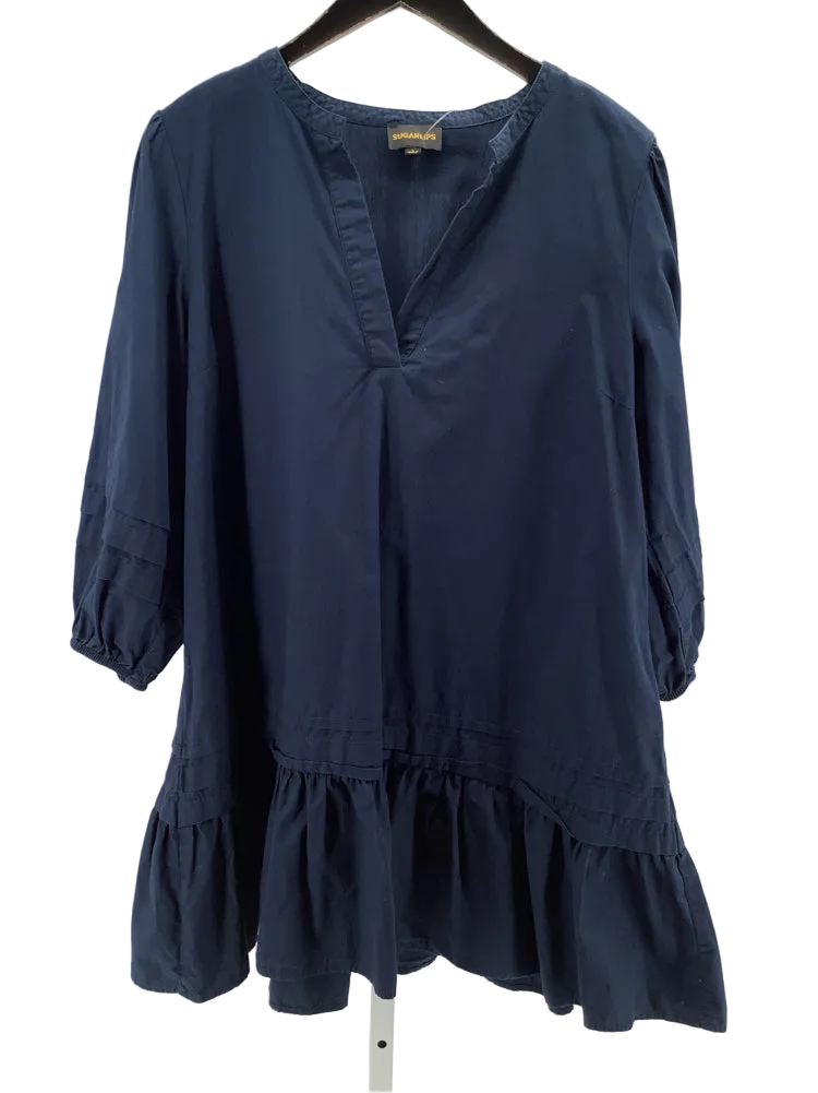 Sugarlips Size L Navy Dress
