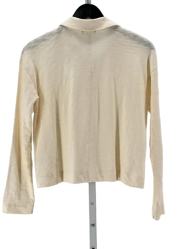 Lilla P Size XS Cream Shirt