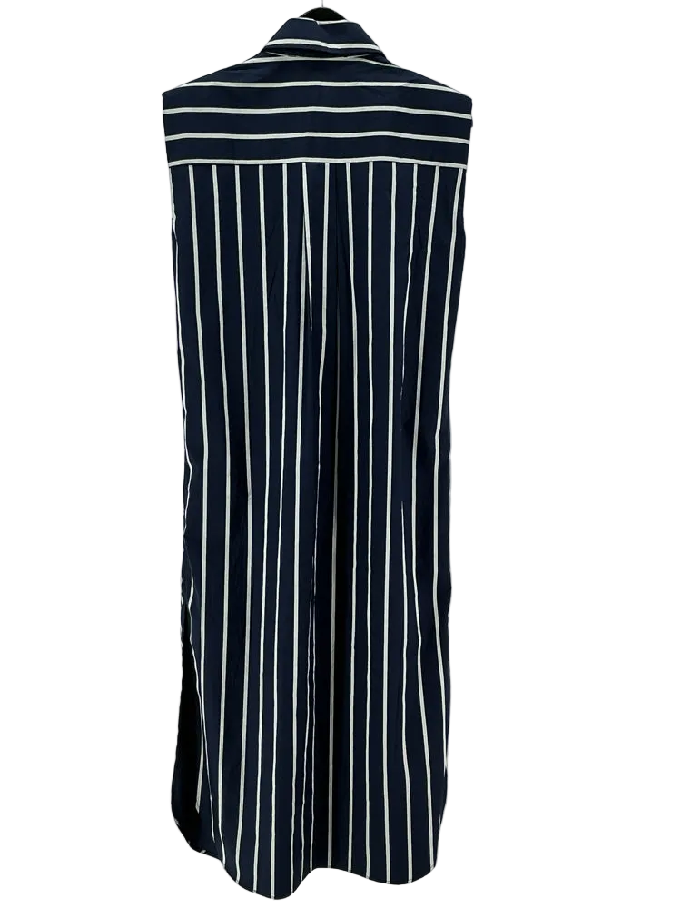 Grey Lab Size S Navy & white Dress