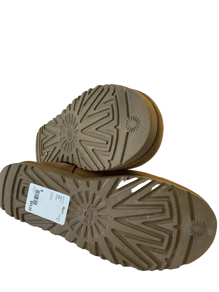 Ugg Shoe Size 9 Brown Slippers