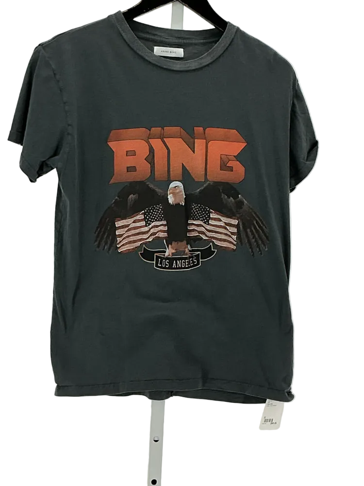 Anine Bing Size S Gray Shirt