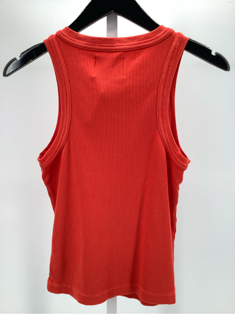 Citizens of Humanity Size M Red Isabel Tank Top