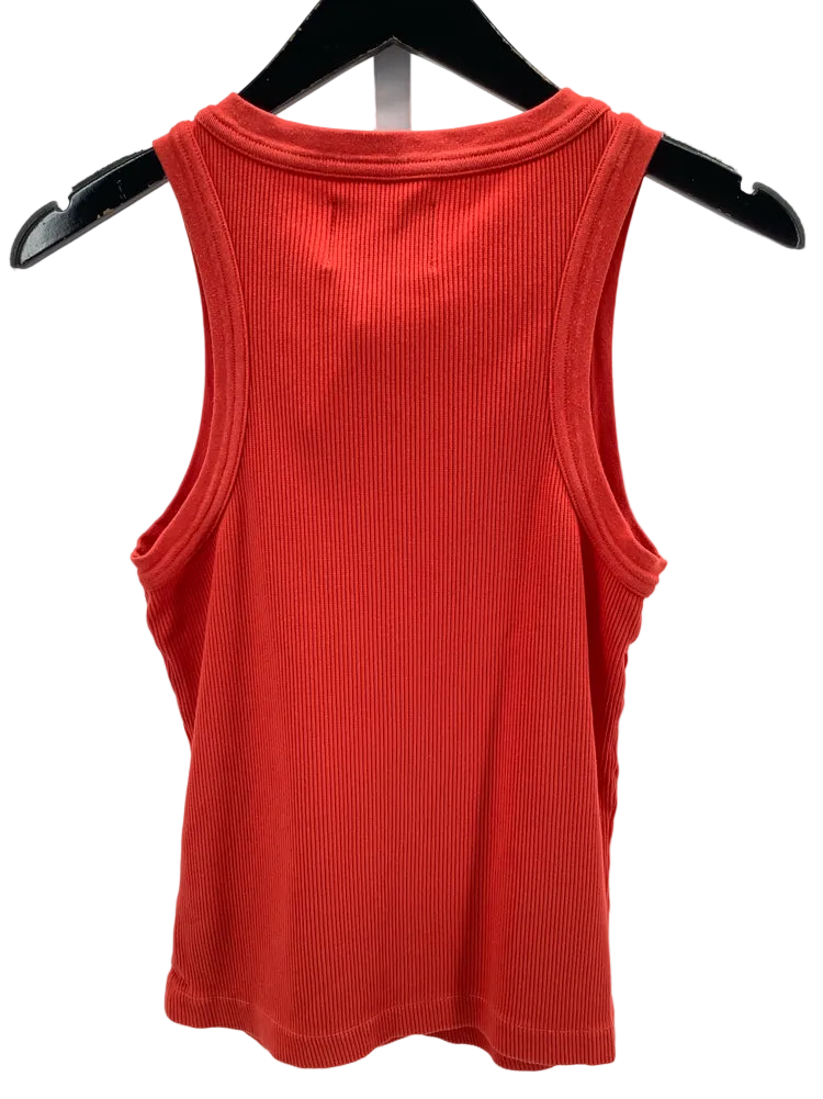 Citizens of Humanity Size M Red Isabel Tank Top