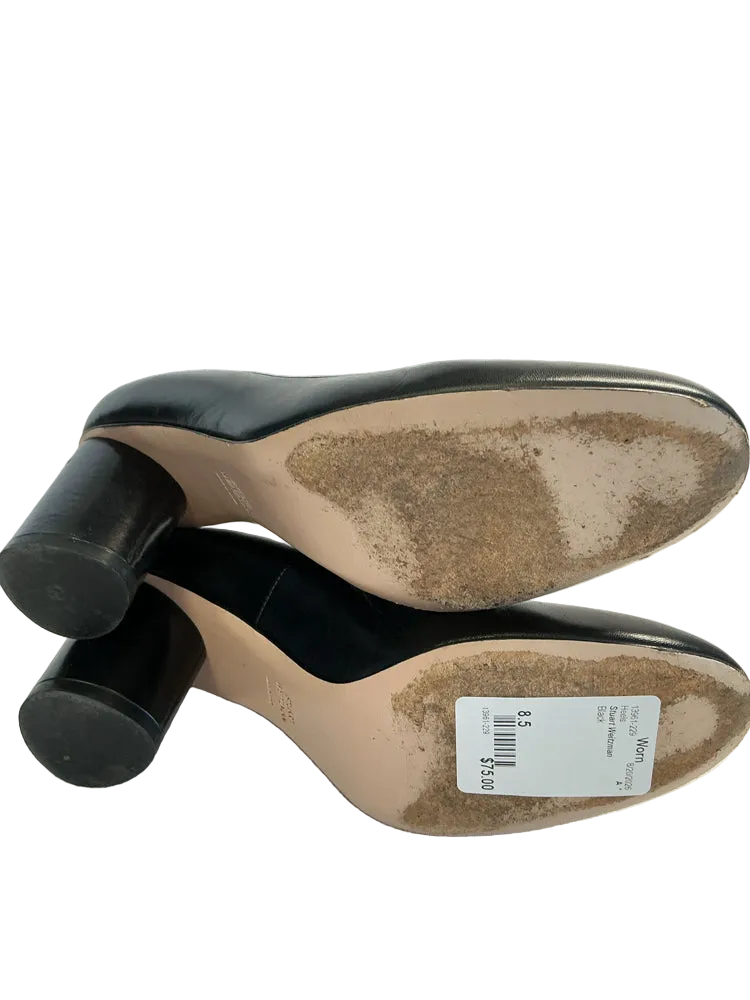 Stuart Weitzman Shoe Size 8.5 Black Heels