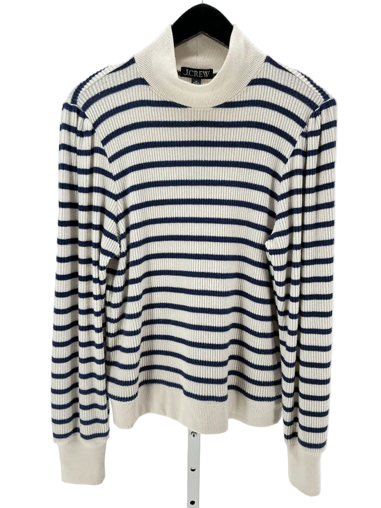 Jcrew Size M Navy & Cream Sweater