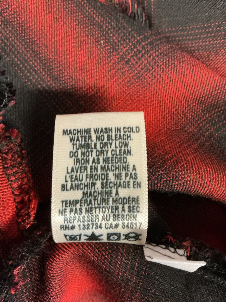 Bella Dahl Size M Red & Black Dress