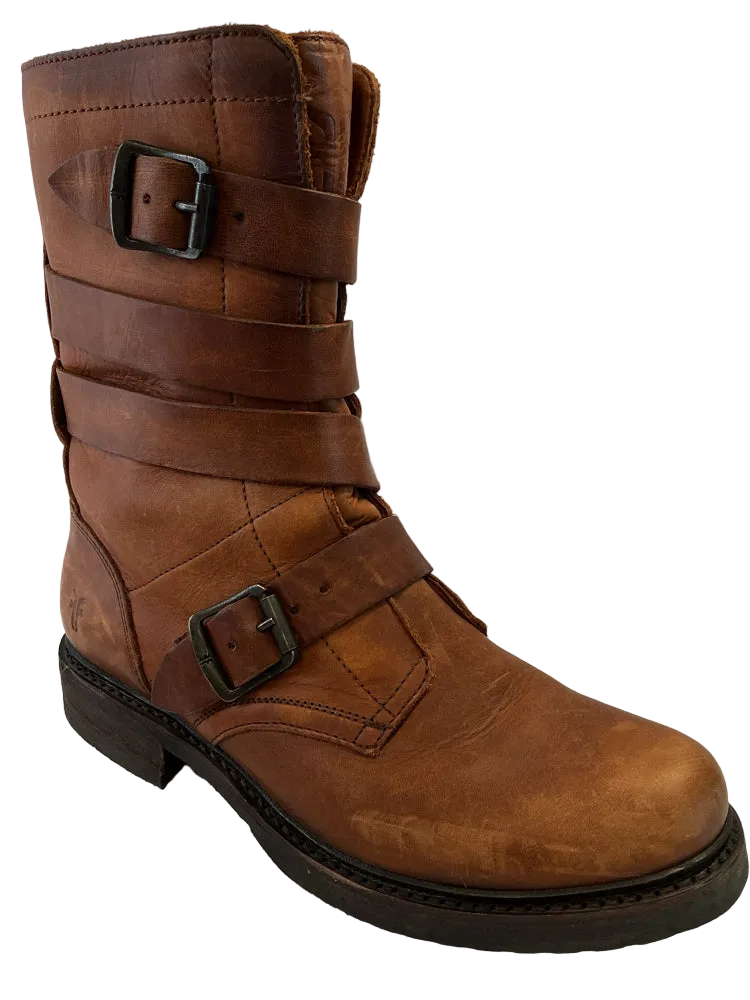 Frye Shoe Size 8 Brown Veronica Booties