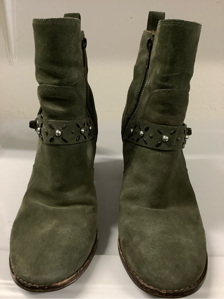 Coach Shoe Size 9.5 Olive Booties