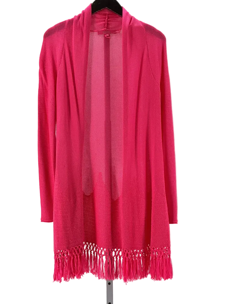Lilly Pulitzer Size M Pink Cardigan