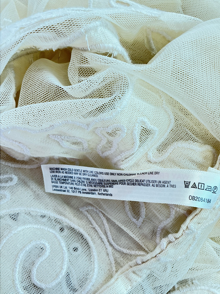 Celandine Size M Cream Dress