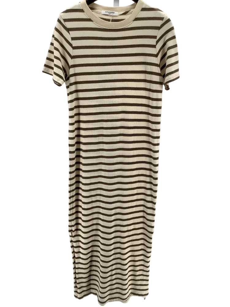 perfectwhitetee Size S Cream & Bronze Lover Dress