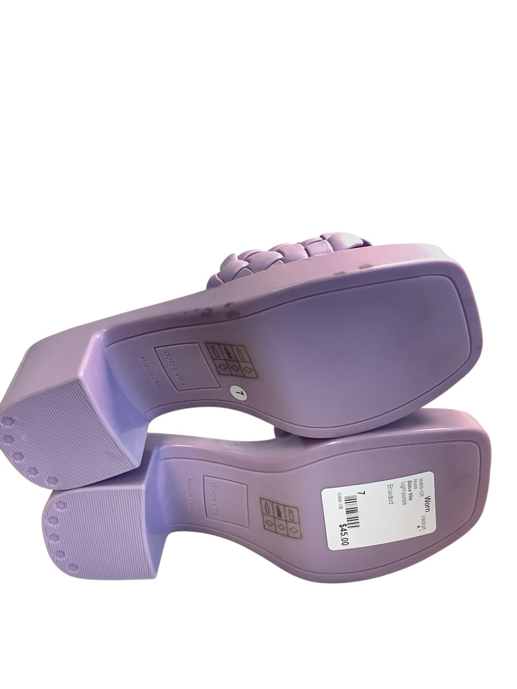 Dolce Vita Shoe Size 7 Light purple Heels