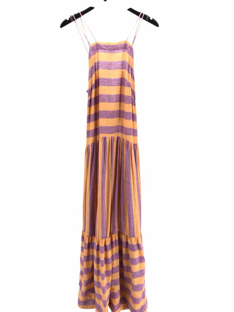 by anthropologie Size XS Purple & Yellow Dress